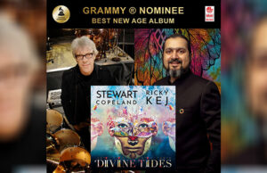 Stewart Copeland, Ricky Kej and Lahari Music secure a Grammy nomination for their album, Divine Tides!