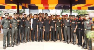 Ram Charan attends the Azadi Ka Amrit Mahotsav in Hyderabad; fascinated by Army Officers