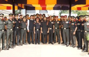 Ram Charan attends the Azadi Ka Amrit Mahotsav in Hyderabad; fascinated by Army Officers