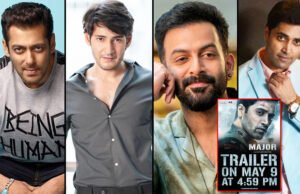 Salman Khan, Mahesh Babu and Prithviraj Sukumaran come together to launch the trailer of Adivi Sesh's 'Major' in three languages