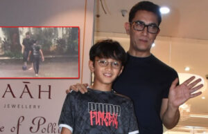 Aamir Khan Enjoys Playing Football With Son Azad Khan In The Mumbai Rains - Watch Video