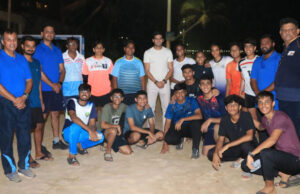 Nikamma: Abhimanyu Dassani meets the Indian handball team as they qualify for the World Championship for the first time