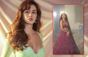 Ek Villain Returns Actress Disha Patani Looks Bold & Vivacious In This Ruby Two Piece Dress - Watch Video