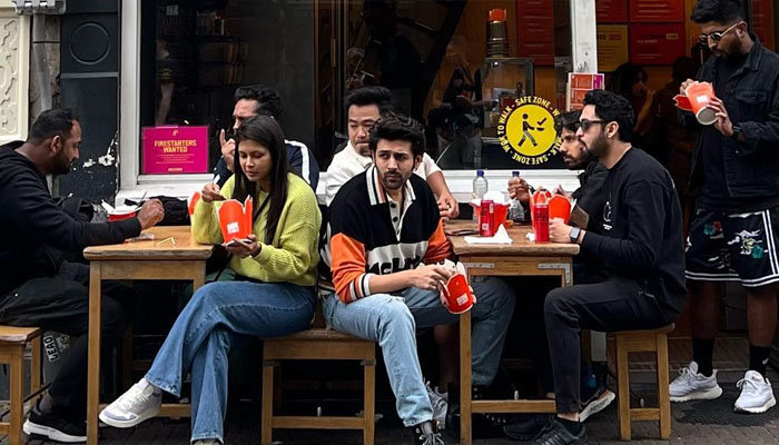 From Delicious Street Food To Scenic Rivers, Kartik Aaryan is having a 'Dam good time' in Europe with his team!