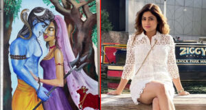 Shamita Shetty gives a glimpse of her painting; says 'You goto do what makes you happy'