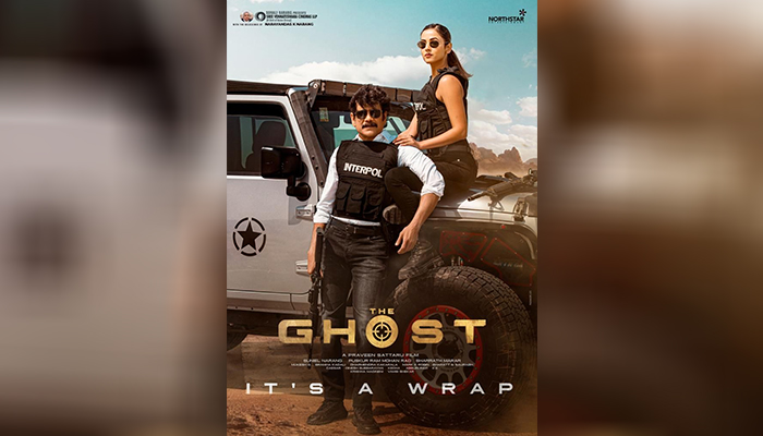 The Ghost: Nagarjuna and Sonal Chauhan wrap up the shoot; In Cinemas on 5th October! 
