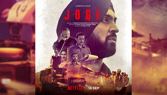 Jogi First Look: Diljit Dosanjh and Amyra Dastur To Star in Ali Abbas Zafar's Directorial; Film To Premiere on 16th September on Netflix!