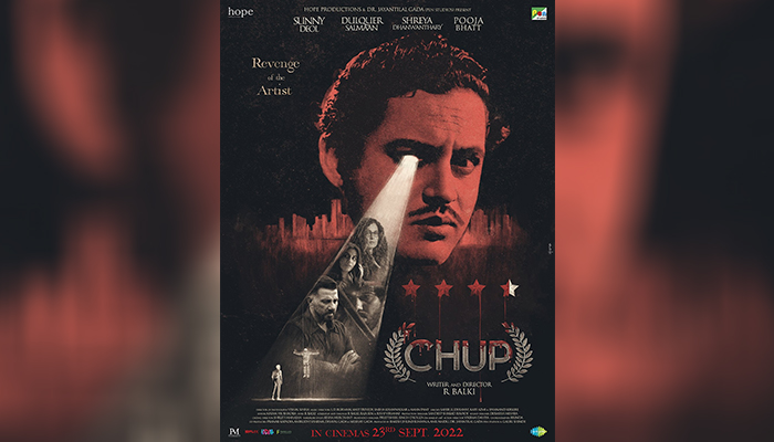 Sunny Deol, Dulquer Salmaan, Pooja Bhatt & Shreya Dhanwanthary to unveil Chup Trailer on THIS Date; Motion Poster Out!
