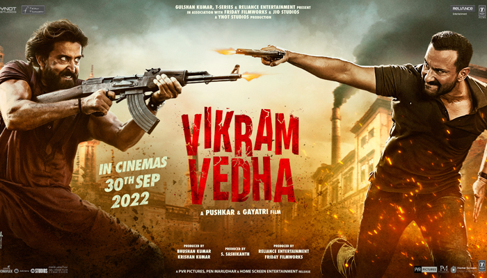 Vikram Vedha: Hrithik Roshan and Saif Ali Khan starrer set to release in over 100 plus countries globally!