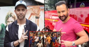 Hrithik Roshan and Saif Ali Khan Fans Go Crazy After experiencing the first ever exclusive preview screening of the trailer of Vikram Vedha - Watch Video