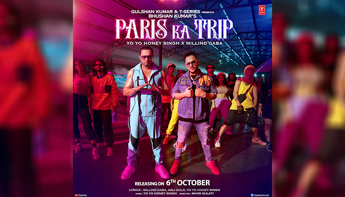 Bhushan Kumar brings Yo Yo Honey Singh and Millind Gaba together for their first collaboration with the track, Paris Ka Trip!