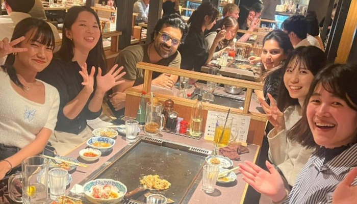 RRR: Ahead of Film's Release in Japan, Ram Charan and Wife Upasana's Dinner With His Fans