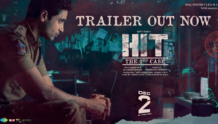 Hit - The Second Case: Must Watch This Hard-Hitting Trailer Starring Adivi Sesh