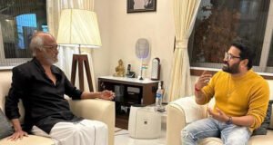 'Kantara' gets a golden glow as superstar Rajinikanth gifts golden memorabilia to Rishab Shetty