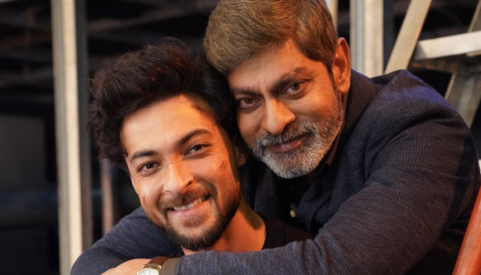 Aayush Sharma welcomes South Indian star Jagapathi Babu for his upcoming action entertainer 'AS04'
