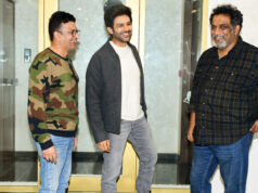 Kartik Aaryan, Director Anurag Basu and Producer Bhushan Kumar meet to discuss about Aashiqui 3