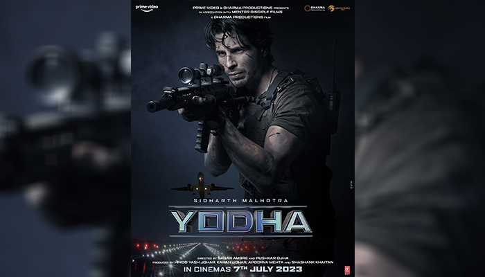 Yodha: Sidharth Malhotra, Disha Patani and Raashii Khanna starrer to release in cinemas on 7 July 2023!