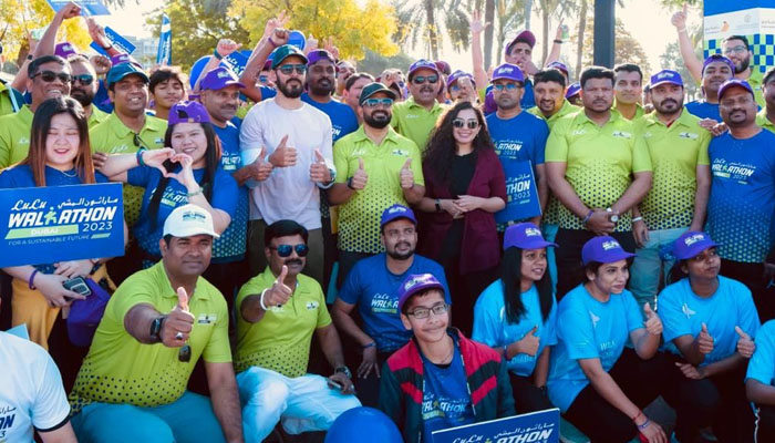 Dino Morea flags off UAE's Year of Sustainability walkathon in Dubai along with 11,000 participants