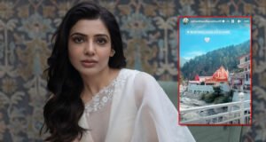 Samantha Ruth Prabhu Visits Neem Karoli Baba Ashram in Nainital - See Pic