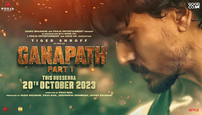 Ganapath Teaser: Tiger Shroff, Kriti Sanon & Amitabh Bachchan's Action Thriller to release on Dussehra 2023!