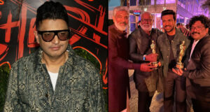 Bhushan Kumar congratulates Composer M.M Keeravani and Director SS Rajamouli for a glorious 'Naatu Naatu' win at 95th Oscars