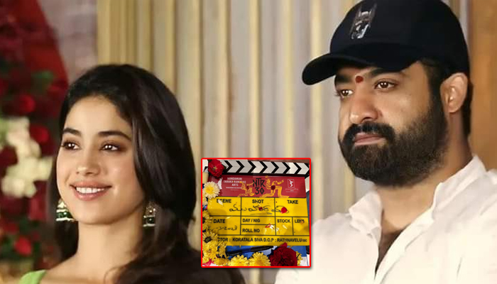 NTR30: Jr NTR and Janhvi Kapoor's film goes on floor with a grand puja ceremony in Hyderabad - Deets Inside