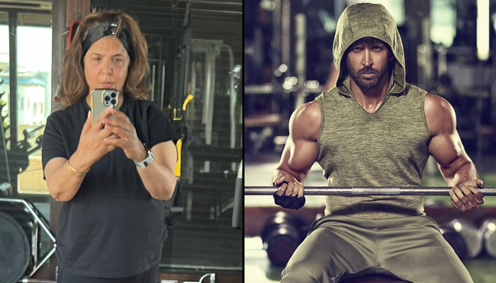 Pinkie Roshan Loves Spending 'Special Time' With Son Hrithik Roshan In The Gym; Watch Video