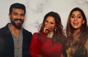 Ram Charan pens a sweet note to Tennis Player Sania Mirza after her farewell match; 'Will Miss seeing you in action'