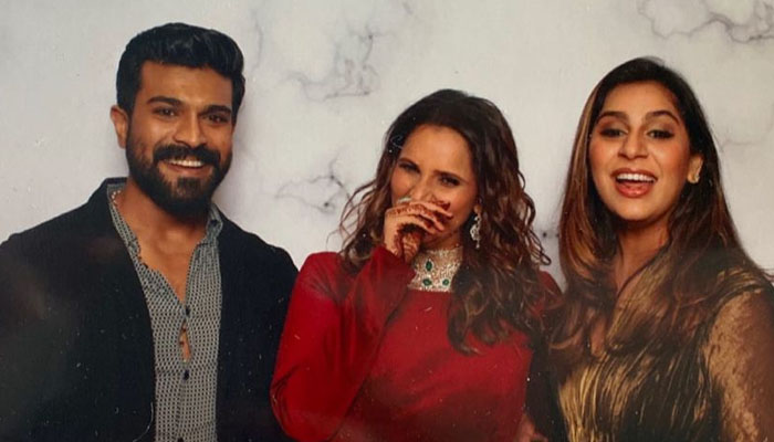 Ram Charan pens a sweet note to Tennis Player Sania Mirza after her farewell match; 'Will Miss seeing you in action'