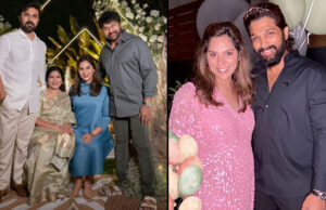 Allu Arjun, Sania Mirza attend Ram Charan and Upasana Kamineni Konidela's baby shower celebration in Hyderabad - See Pics
