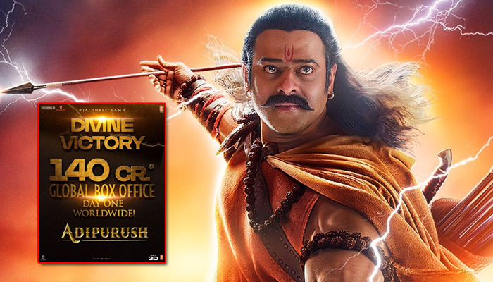 Adipurush Box Office Collection Day 1 (Worldwide): Prabhas Starrer Creates History, Clocks 140 Crore!