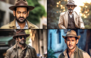 Jr NTR, Prabhas, Rajinikanth and Mahesh Babu transform into Indiana Jones With AI