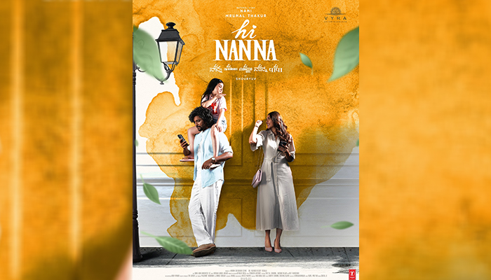Nani 30: Nani and Mrunal Thakur's Telugu Film Starrer Titled 'Hi Nanna'; First Look Unveiled