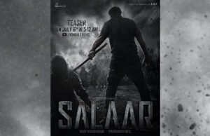Salaar New Poster: Teaser of Prabhas and Prashanth Neel’s film to be released on July 6th Salaar New Poster: Teaser of Prabhas and Prashanth Neel's film to be released on July 6th