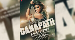 Ganapath: Makers unveil Kriti Sanon's first look poster from mass-entertainer!