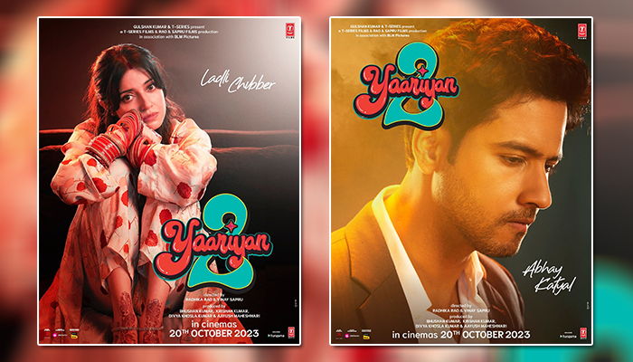 Yaariyan 2 New Posters: Meet Divya Khosla Kumar as Ladli Chibber & Yash Daasgupta as Abhay Katyal