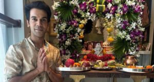 Rajkummar Rao celebrates Ganesh Chaturthi with an eco-friendly Ganpati!