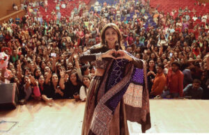 Shilpa Shetty charms Ahmedabad during promotions of her film Sukhee!