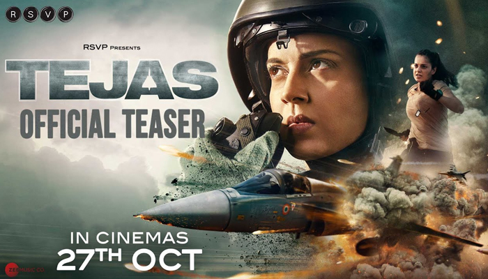 Tejas: The Teaser of Kangana Ranaut's much-anticipated is finally out!