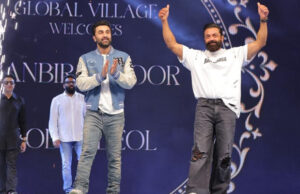Animal Cast Ranbir Kapoor and Bobby Deol Rock Global Village in Dubai with 'Arjan Vailly' Song Premiere