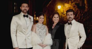 Ram Charan shares a congratulatory post for the newly wed couple Varun Tej and Lavanya