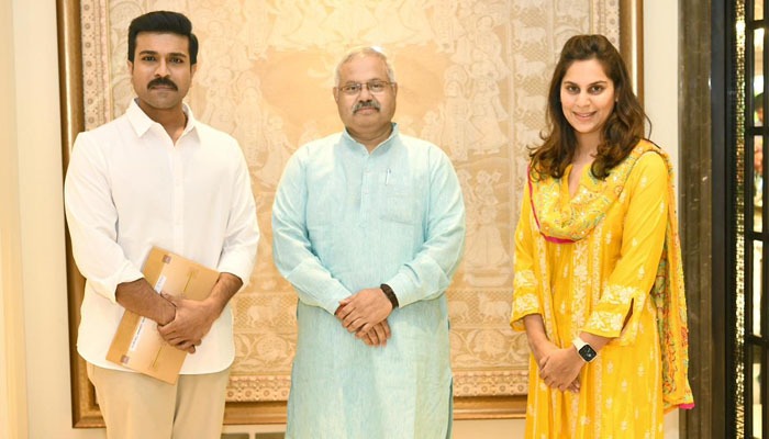 Ram Charan and Upasana receive an invitation to attend Ram Mandir Consecration Ceremony in Ayodhya