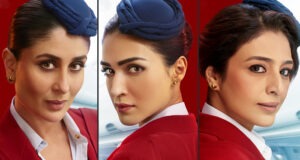 Kareena Kapoor Khan, Tabu & Kriti Sanon Unveil Posters For Their New Film 'Crew'