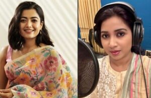 After Animal Rashmika Mandanna and Shreya Ghoshal Reunite for "Sooseki" in 'Pushpa 2: The Rule'