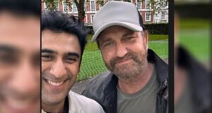 Amit Sadh Meets Gerard Butler in London, Calls It a ‘Fanboy Moment’