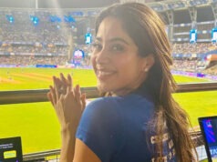 Janhvi Kapoor's 'Mr And Mrs Mahi' T-Shirt steals spotlight at an IPL match - Watch Video