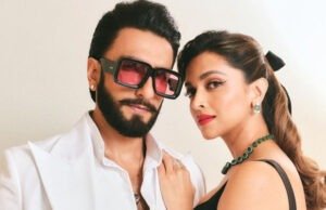 Ranveer Singh shares new pictures of Deepika Padukone; writes "Buri nazar wale Tera moonh kala"