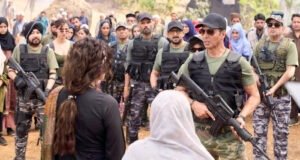 Welcome To The Jungle: A Leaked picture of Akshay Kumar, Disha Patani, and Suniel Shetty from the sets of the film goes viral