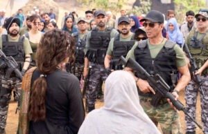 Welcome To The Jungle: A Leaked picture of Akshay Kumar, Disha Patani, and Suniel Shetty from the sets of the film goes viral