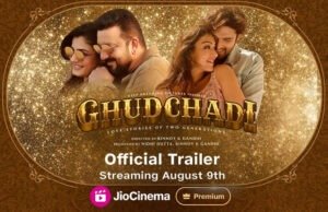 Sanjay Dutt, Raveena Tandon, Khushalii Kumar, and Parth Samthaan’s ‘Ghudchadi’ Trailer Out Now! Sanjay Dutt, Raveena Tandon, Khushalii Kumar, and Parth Samthaan's 'GhudChadi' Trailer Out Now!